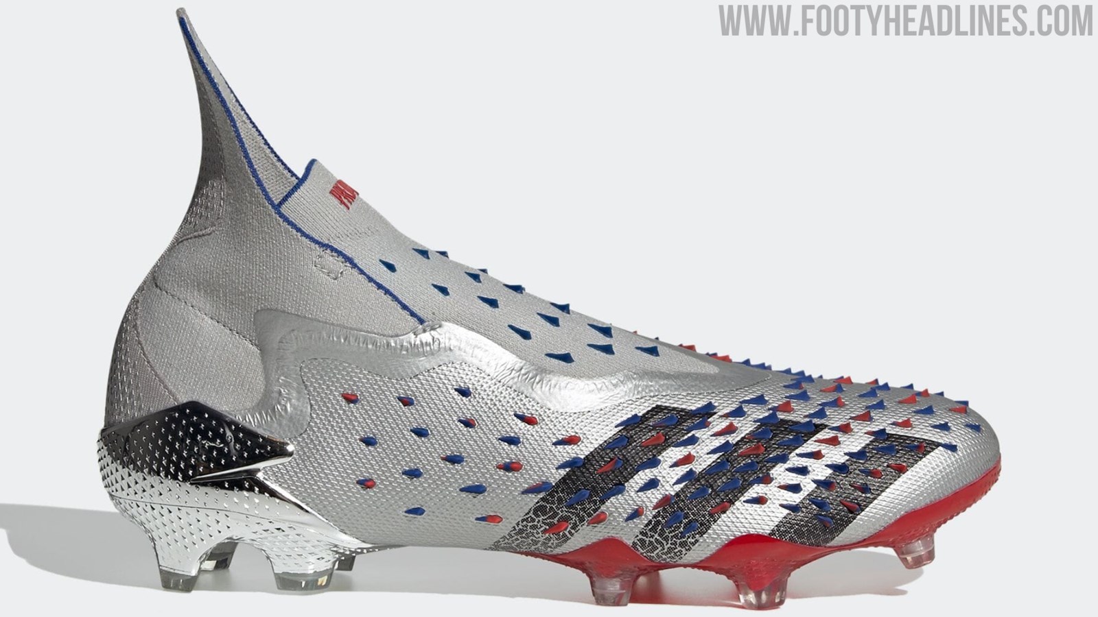 Silver predator football sales boots